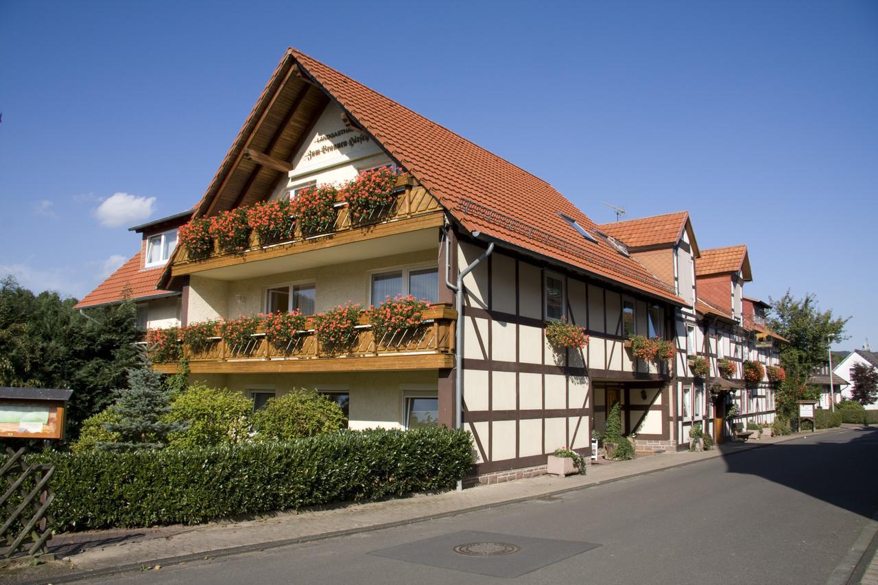 Brauner Hirsch Hannoversch Münden Exterior foto