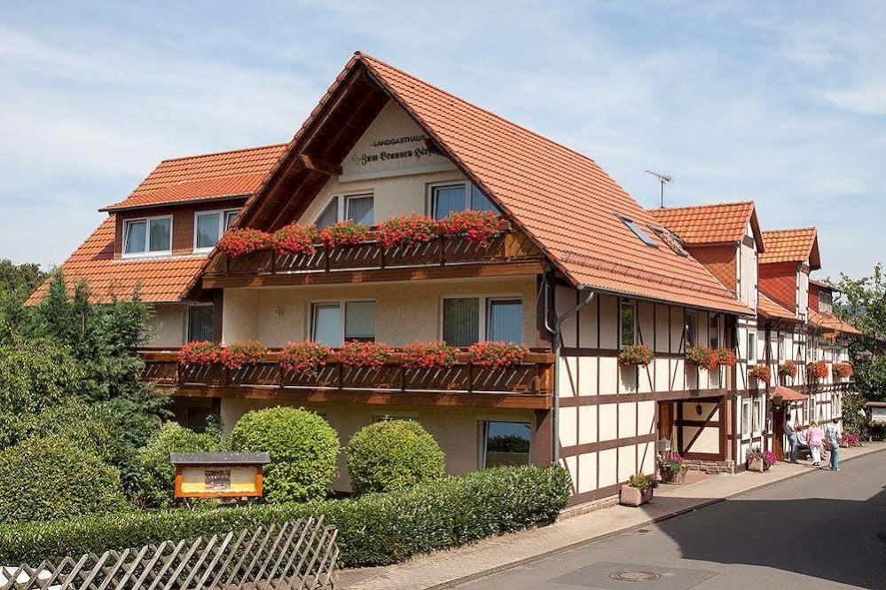 Brauner Hirsch Hannoversch Münden Exterior foto